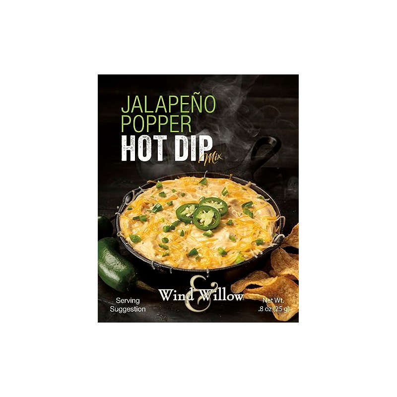 Wind & Willow Jalapeno Popper Hot Dip Mix