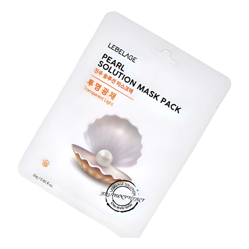 Mascarilla Coreana Brillante De Perlas 1 Caja (10pz) Mixta