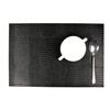 Jovono Faux Leather Hardboard Placemats, Set of 8 PU Table