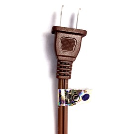 POWTECH UL Heavy duty Household Extension Cord, 16 Gauge Power Cord with 3 Recepacle Cube Tap 125V, 13 Amps, 1625 W - 4 FT Brown
