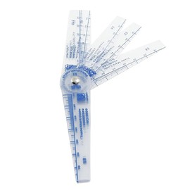 Tebbomp Plastic Feeler Gauge 0.05-1mm Thickness Measuring Tools 13 in 1 Feeler Gauge for Measuring Gaps