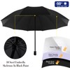 XLINGZA UPF 50+ Beach Umbrella with Adjustable Universal Clamp