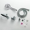SUBEIXI Tub Spout with Diverter, Chrome High Pressure 10 Mode