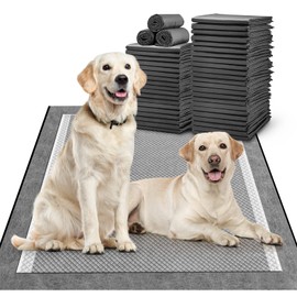 MIZOK Dog Pee Pads 30x36in Extra Large, Dog Pads Charcoal Odor Neutralizing, Pee Pads for Dogs Super Absorbent & Leak-Proof with Pheromone Attractant for Puppies, Disposable (35 Counts)