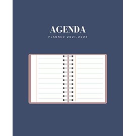 5 Years Agenda Planner 2021-2025: Planner 2021-2025, Agenda Daily Planner, Agenda Planner