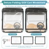 Golf Cart Windshield Fit for CLub Car Precedent, Foldable, Portable