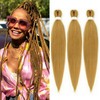 27 Honey Blonde Braiding Hair Pre stretched 12 Inch 3