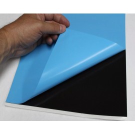 ALLSTICK 2 Sided LAMINATING & MOUNTING TAPE SHEET LARGE 9" X 11.5" ALL WEATHER FLEXIBLE