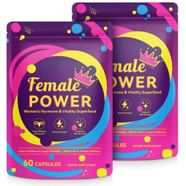 newseel Beef Organ Supplement for Women, Natural Grass Fed Beef Liver Capsules,Supports Feminine Hormone Balance, Menstruation, Immunity, Skin, Collagen, B12, Energy & Wellness - 60 (2)