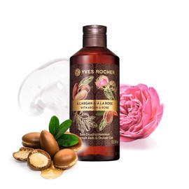 Yves Rocher Argan Rose Hammam Bath and Shower Gel (13.5 fl.oz.) 400 ml