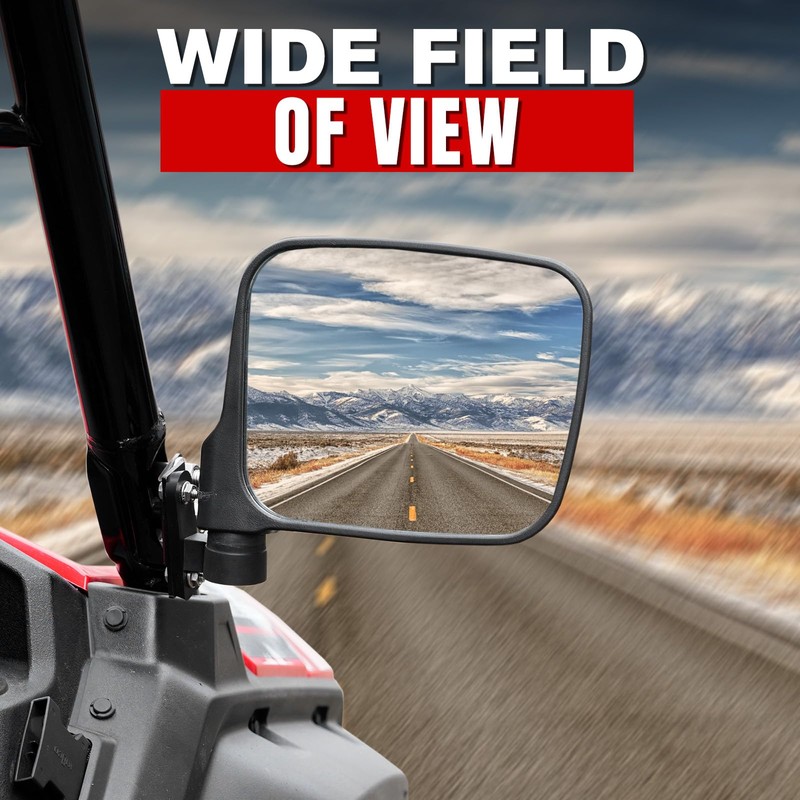 A & UTV PRO Wider Side Mirrors for Honda Pioneer