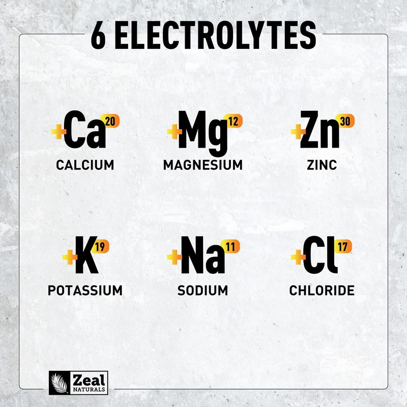 Zeal Electrolyte Powder - 90 Servings | Keto Electrolytes Powder