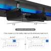 YaGee Under Desk Shelf, 2 Pack, Self-Adhesive Device Storage, Great