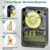 6 PCS Pool Pump Timer Switch Compatible with Intermatic Pool