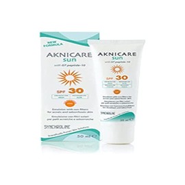 Crema Solare Per Il Viso Protettiva Specifica Per Pelle Grassa Aknicare Sun Sfp 30 50 Ml