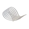 100mm x 2.5mm White Heavy Duty Nylon Cable Ties :