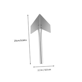 Tofficu 10pcs Corner Trowel Ergonomic Wall Repair Scraping Cutter for Drywall and Puttying Durable and Sharp Blades for Finishes