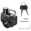Helmet Lock, Keyed Holder, For Bicycles & Motorcycles, Multi-functional &