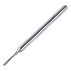 Besdia Diamond Internal Cylindrical #120, Shaft Diameter 0.12 inch (3.0 mm), 1 Piece Tip Tool, Whetstone with Shaft (0.04 x 0.4 inches (1 x 9 mm)