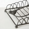 Napkin Holder 2pcs. Set in anthracite made of Metall -