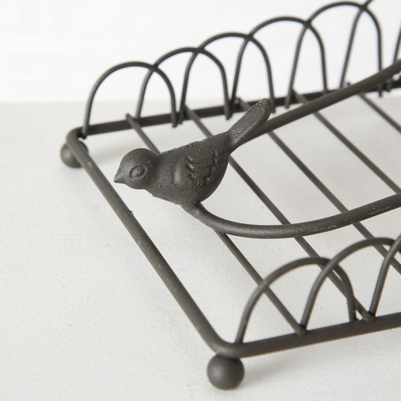 Napkin Holder 2pcs. Set in anthracite made of Metall -
