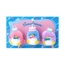 Sanrio 595969 TUXEDOSAM Character Mascot Brooch Set Birthday Tuxedo Sam