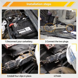 Unbranded For Ford Focus 2012-2018 Engine Cooling Fan Control Module 1137328567 1137328464