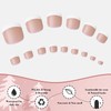 300pc French Gel x Toenail Tips Press on Toenails Glue