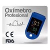 Medidor De Presion Arterial Para Brazo Oximetro Y Termometro Negro