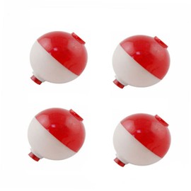 KOMBIUDA Fishing Floats 15pcs/lot 1 Inch Size for Sea Rod Long-Distance Casting Snap Design for Easy Use