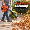 Gas Leaf Blower for Lawn & Garden – 25.4cc 2-Stroke