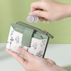 BAYITIONE Small Wallets for Women Leather Bifold Zipper Pocket Wallet