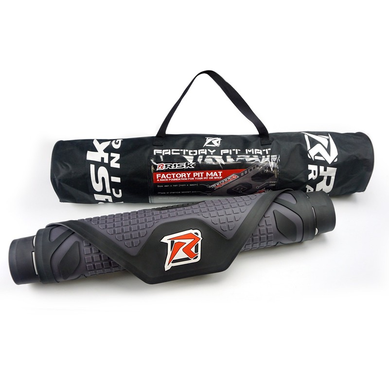 Risk Racing 00244 Black/Grey Factory Pit Mat