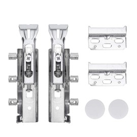 Pack of 2 Concealed Kitchen Cabinet Hangers, Universal Wall Mount Adjustable 150 kg Load Bearing Cabinet Hanging Code Wall Cabinet Holder Hanging Brackets
