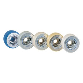 Quad Roller Skating Roll-Line Giotto Figure Wheels (Set of 8, 63mm, Hardness 49D)