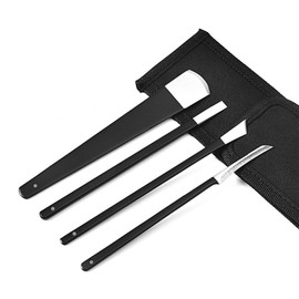 hongliang 6 Pcs Ingrown Toenail Removal and Foot Care Kit - High Manganese Steel Pedicure Knives with Storage Box/Bag for Callus, Corn and Dead Skin Removal