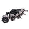 5Pcs Metal Hole Saw 16‑30mm High Speed Steel Wear Resistant