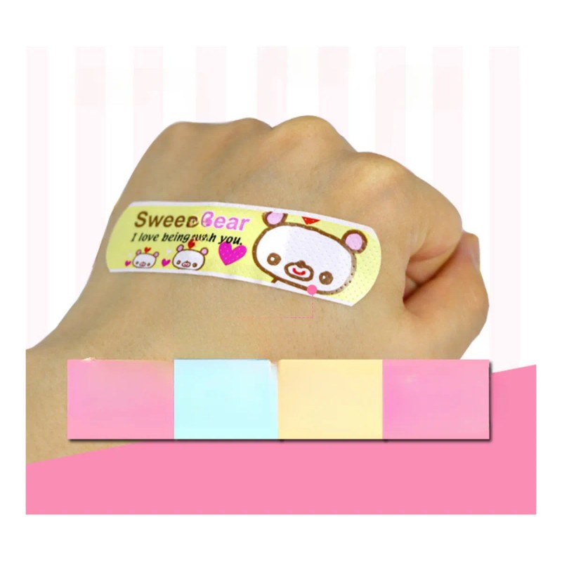 120 Curitas Infantiles Adhesivas Divertidas E Impermeables