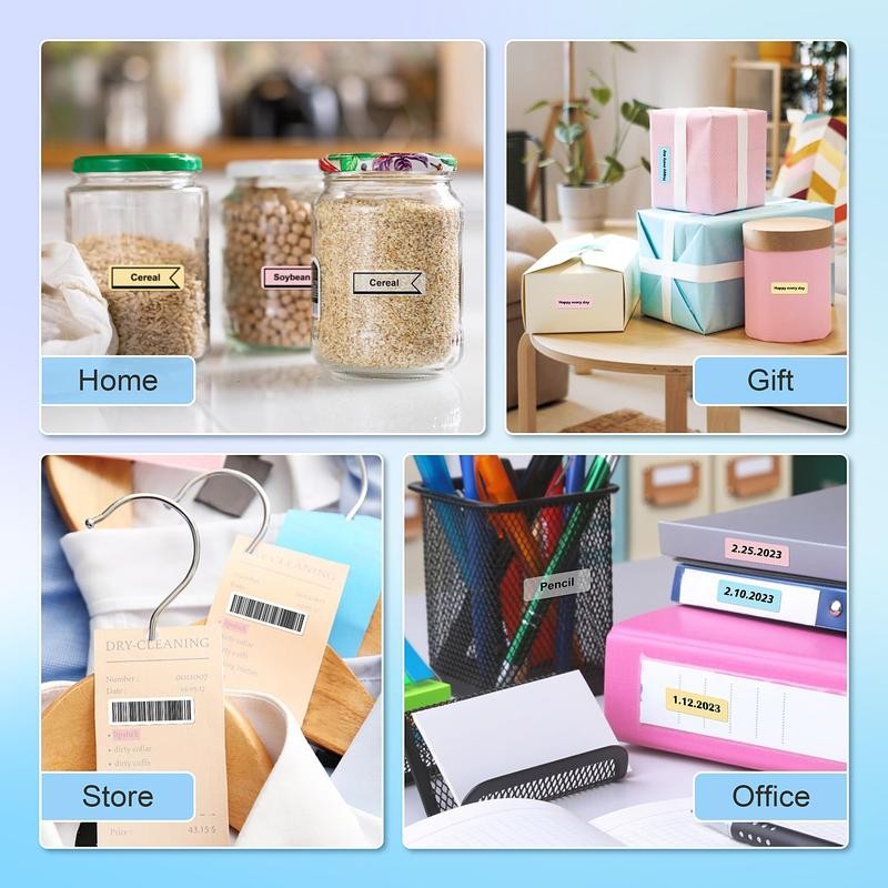 Portable Mini Sticker Printer, Polono P31S Wireless Mini Sticker Printer