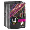 Kotex U By Kotex Designer Series Ultrathins Pads Super Wing 10 Pack