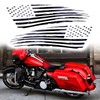Fits 1993-2013 Harley Davidson Touring American Flag Saddle Bag Side