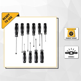 Olympia Tools 10-Piece Screwdriver Set, 88-733