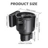 Adjustable Car Cup Holder Expander - Fits Bottles 0.4-1.5L (7.0-10.7cm),