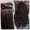 Hair Extensions Tape in Real Hair Burgundy Red 24in 20Pcs