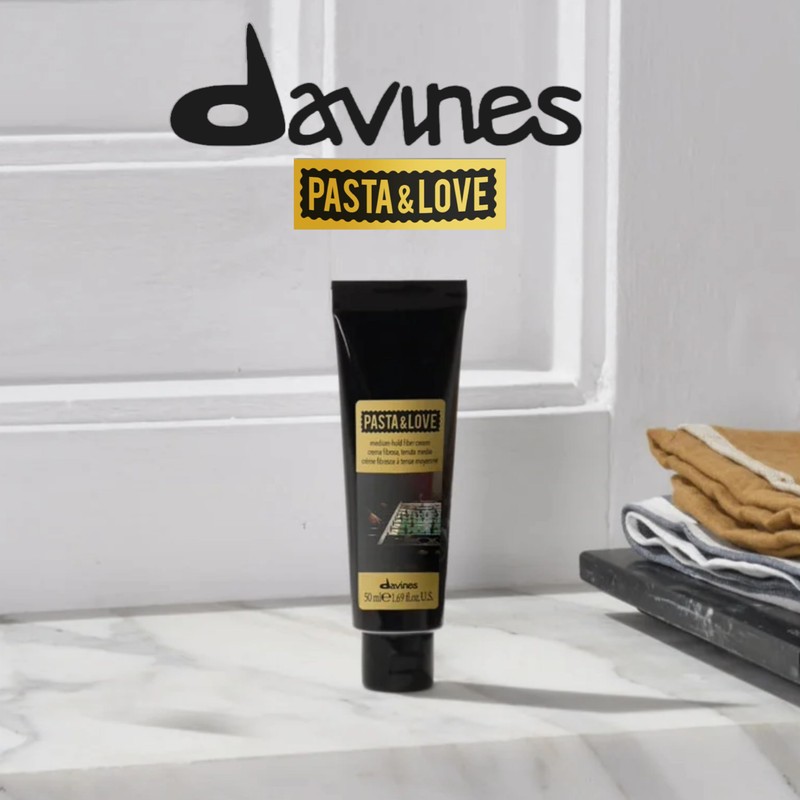 DAVINES Pasta&Love Medium-hold fiber cream - crema styling tenuta media