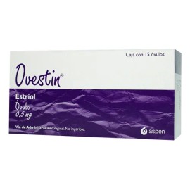 Ovestin Óvulos 0,5 Mg, 15 Óvulos