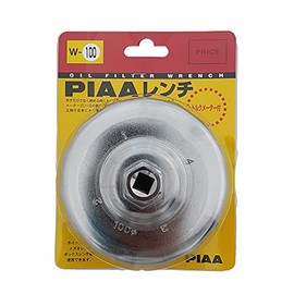 PIAA W100 Cup Type Wrench for Oil Filters (Applicable Filter Model Numbers: PT5/PT9/PT12) with Torque Meter