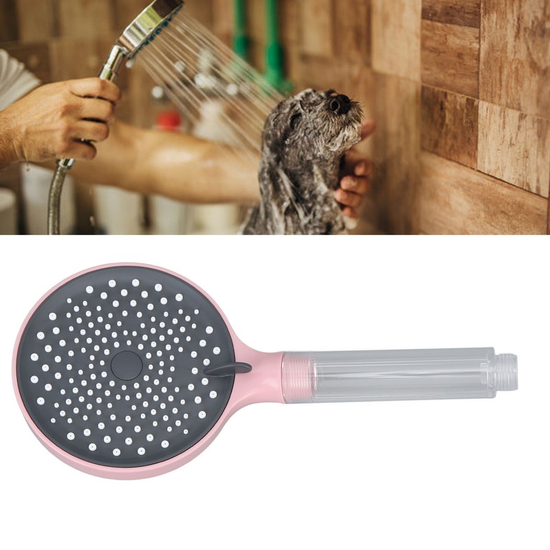 Handheld Shower Head ABS High Pressure 3 Functions Bathroom Shower