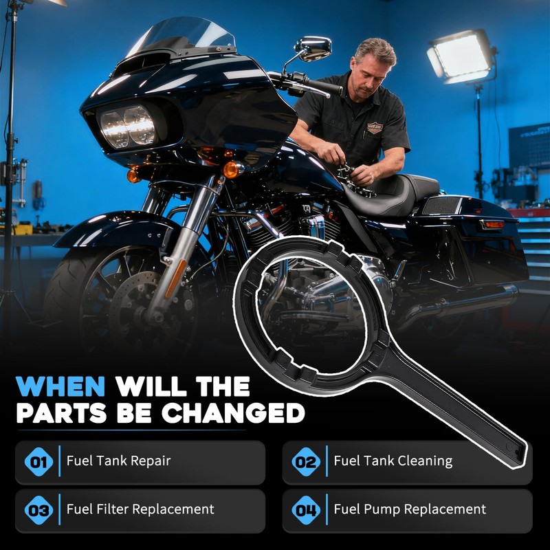 Fuel Pump Gas Tank Retainer Lock Ring Wrench Removal Tool