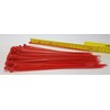 Cable Ties 200 mm Red Pack of 100 Premium Quality